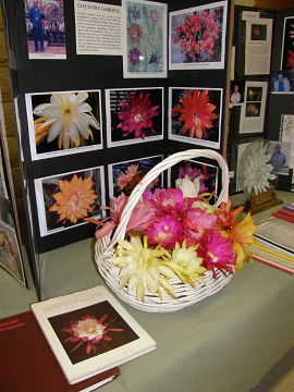 Epicon XII a bloom display made by society members