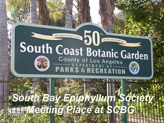 South bay epiphyllum meeting place scbg sign seen from crenshaw blvd